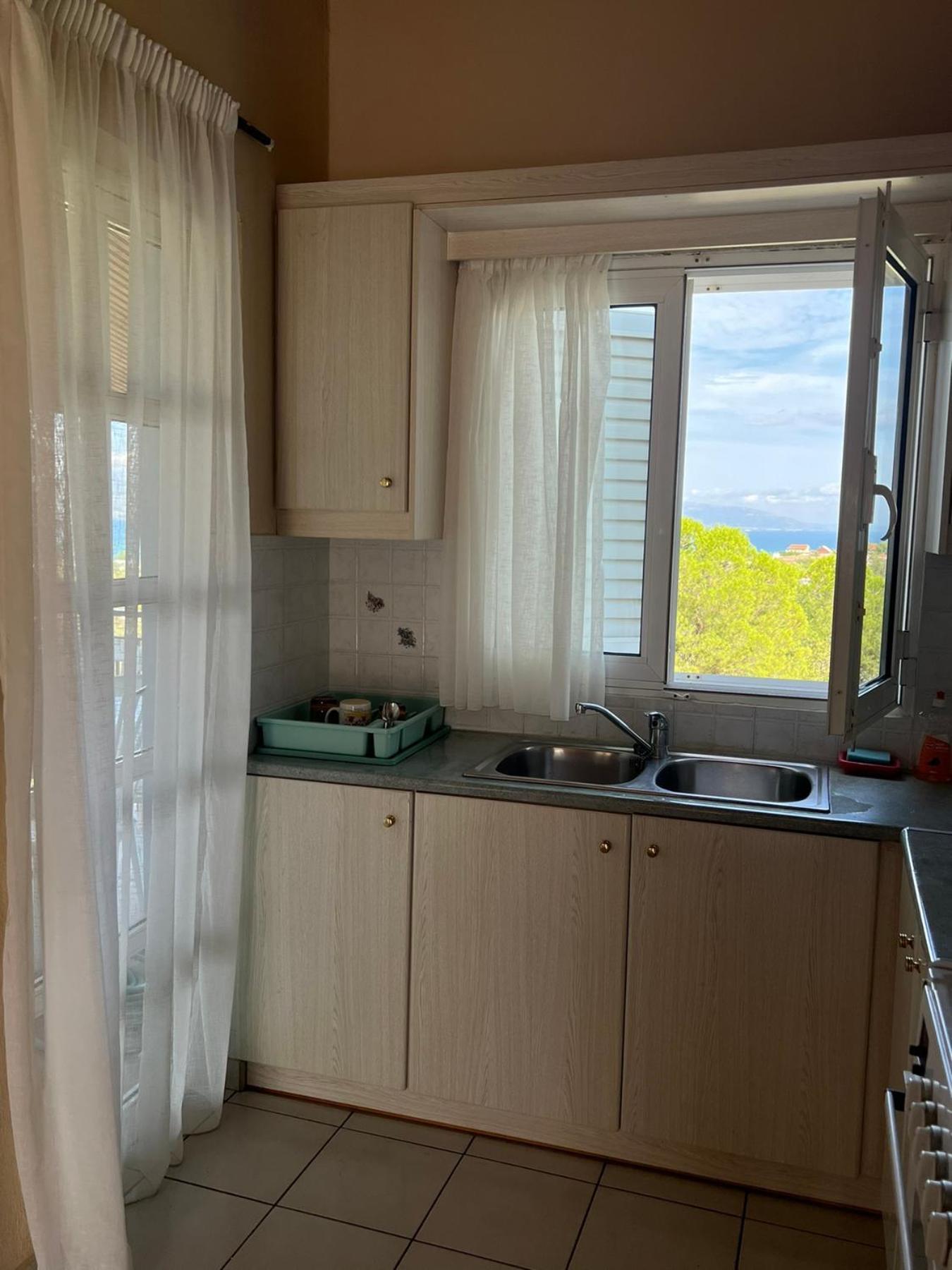 Villa Xenia'S Seaview House Paralia Avlidhos Esterno foto