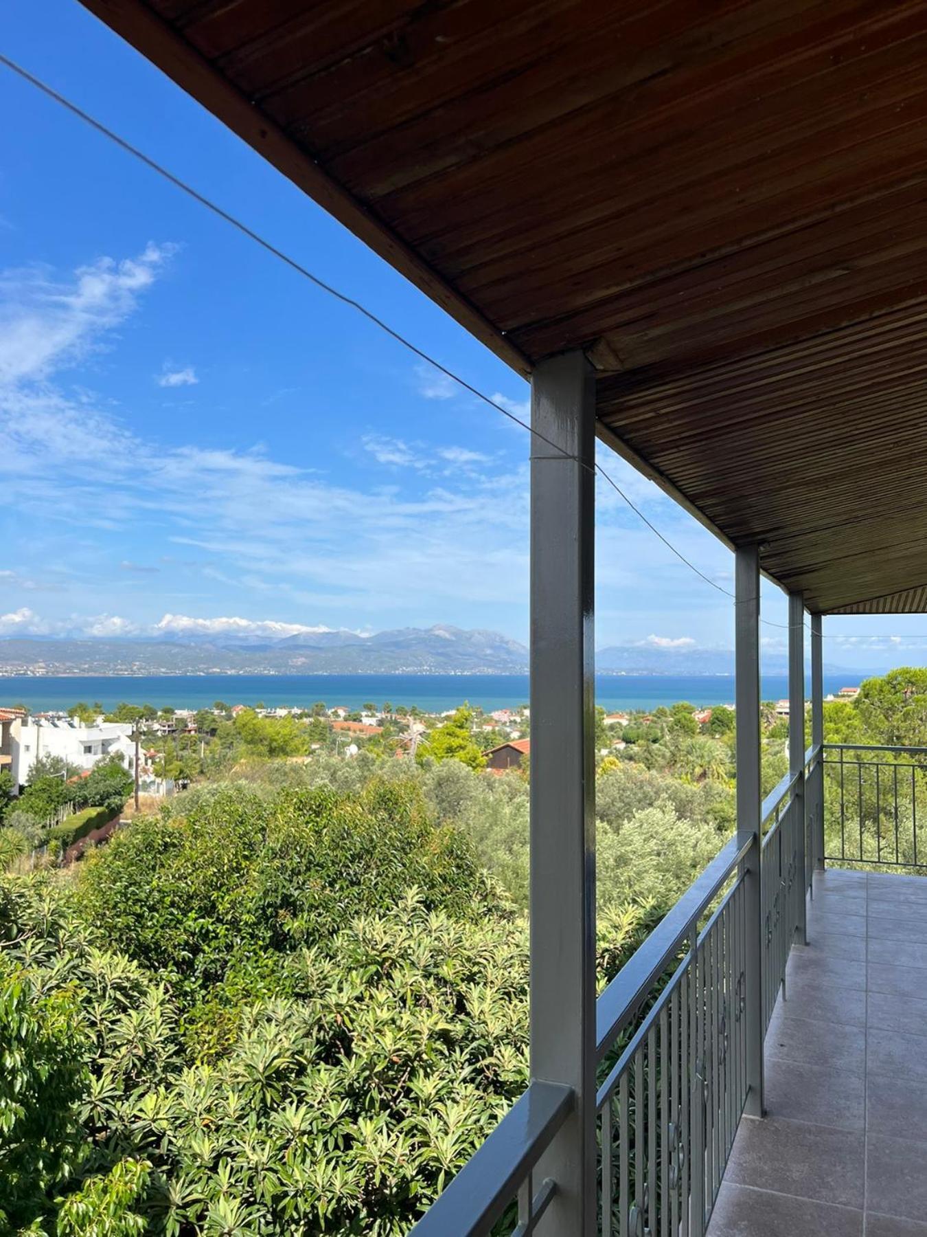 Villa Xenia'S Seaview House Paralia Avlidhos Esterno foto