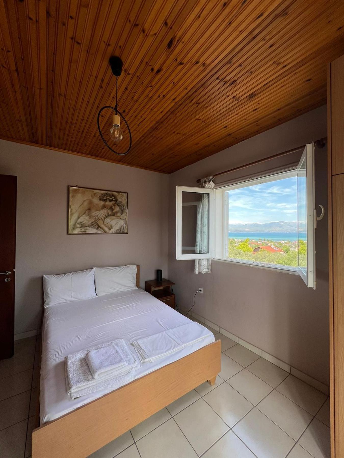 Villa Xenia'S Seaview House Paralia Avlidhos Esterno foto