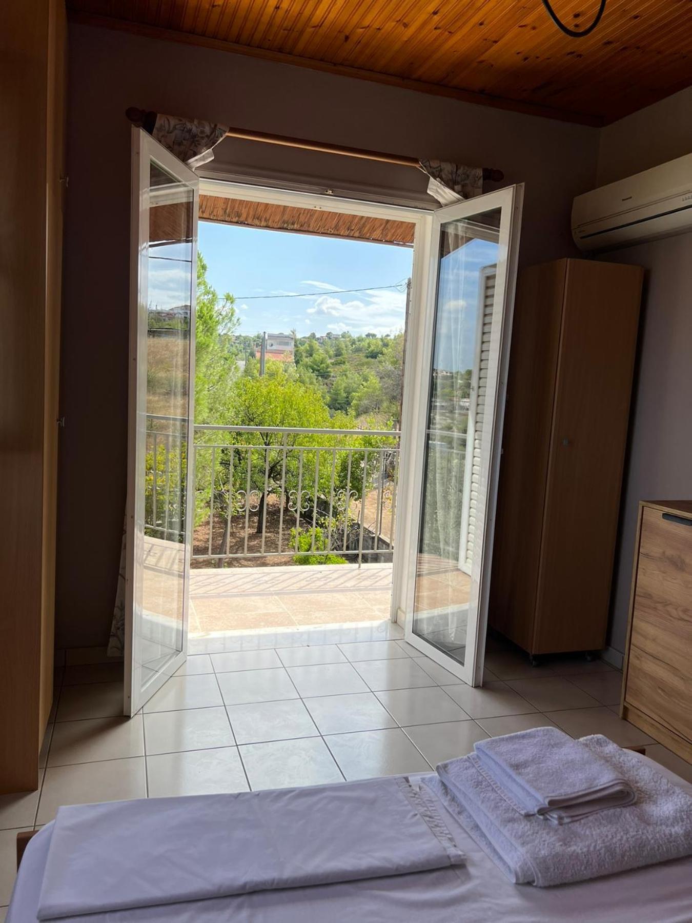 Villa Xenia'S Seaview House Paralia Avlidhos Esterno foto